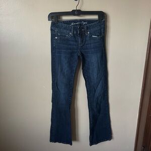 American Eagle Outfitters Dark Blue Boot Cut Jeans